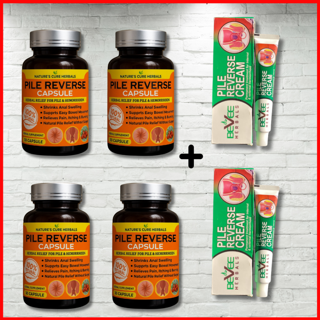 Hemorrhoid/Pile Reverse Cream and Pile Reverse Capsule