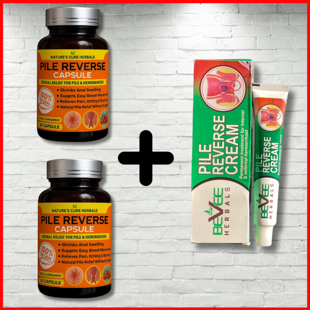 Hemorrhoid/Pile Reverse Cream and Pile Reverse Capsule